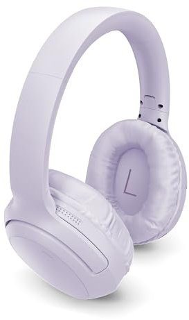 Energy Sistem Hush – Auriculares Bluetooth 5.4, ANC, micrófono ENC, Diadema Plegable, Multi Device Connection Almohadillas circumaurales