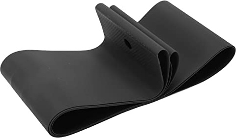 Lylithuif 80 mm Fahrradfelgenband, Fahrradreifenauskleidung, PVC-Innenschlauch, Pannenschutzband, schützend, langlebig, hohe Zähigkeit für 20-Zoll-Reifen, Mountainbikes (Schwarz)