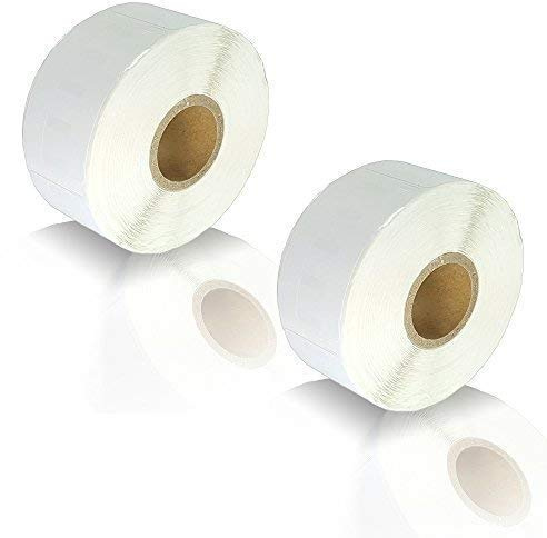 2x Print-Klex Etiketten-Rollen kompatibel für Dymo 11352 Labelwriter 450 450 Duo 450 Series 450 Turbo 450 Twin Turbo DUO SE 450 L Twin Turbo 11352 S0722520 54mm x 25mm 500 Label Drucker Plus Serie
