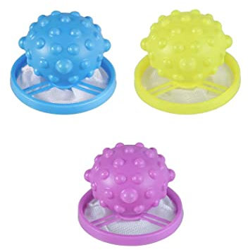 Floating Lint Mesh Bag Washing Machine Laundry Ball Filter Bag Lint Catcher Washing Machine Hair Remover Filter Pouch Bag Laundry Cleaning Tools (3PCS)