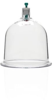 Mavi 100 Stück Schröpfgläser aus Kunststoff, Hijama, Vakuummassage, Schröpfen,Vakuumglöckchen, Schröpfset, Hacamat Kupası (6cm)