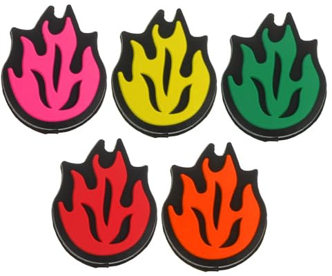 GAROZATION 8stücke Pack Tennisschlägerdämpfer Aus Silikon Vibrationsdämpfer Schlägersaitendämpfer Für Tennisschläger Zubehör Mit Nettem Design