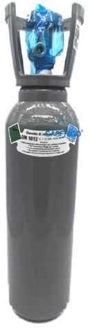 Gasfrigo ® - bombola Co2 per gasatore 4 kg piena - errogazione acqua frizzante bar e ristoranti - ricaricabile con valvola residuale