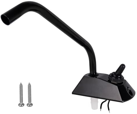 budiniao Förlängd enkel kallvattenkran kran för båt husbil rostfritt stål 12v vattenpump och kransats Husbil Rv kran
