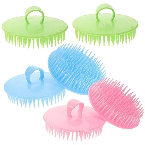 ARTSEWPLY 6pezzi Massaggiatore Per Capelluto Scrub Esfoliante Per Doccia Per Massaggiatore Per Capelluto Scrub Per Lavare i Per