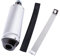 Almencla Φ 28 mm Universal Edelstahl Motorrad Rechter Auspuff Auspuffsystem