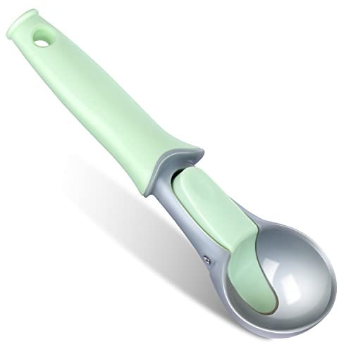 Eisportionierer Eislöffel Poliert Eislöffel Portionierer Eiskugelportionierer Ice Cream Scoop für Eiscreme, Keksteig, Reis,Melonenkugeln, Obst