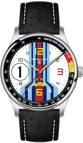 Aeroluft Reloj de Hombre Piloto Racing y Carreras de Coches Type 2 037 MartiniRacing Rally Monte Carlo 1983