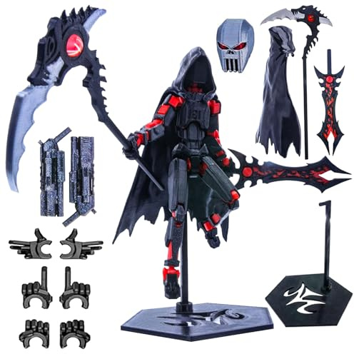 Zkgiftsdz (Montaje Completo T13 Action Figure Set, 3D Printed Action Figures, Dummy 13 Action Figure, for Collectors Desktop Decorations
