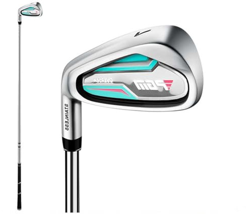 Sinistra Mano # 7 Golf Ferro con Grafite/Acciaio Albero 36 Gradi Loft per la Pratica Uomini Donne LH Club Sport (Sinistra,Women(steel rod))