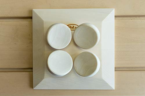 Halu H025 Sauna Appuie-tête carré en Espe