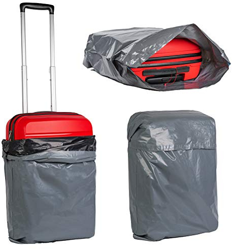 Bolsas de correo grandes extra fuertes grises para embalaje de ropa, bolsas de almacenamiento de polietileno autoselladas, 61 x 91 cm (100)