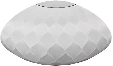 Bowers & Wilkins FP39764 Kabelloser Lautsprecher, Silber, mit WLAN und Bluetooth