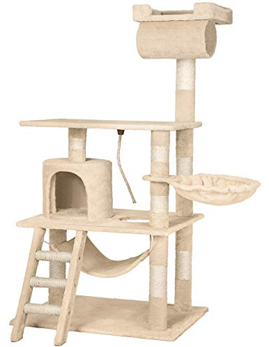 tectake 402279 Katt klösträd/klösmöbel Sabina - beige
