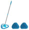 Ausziehbarer Dreieck Mopp - 180 ° drehbarer Dreieck-Staubwischer, Lazy Triangle Retractable Cleaning Mop, Multifunktionsböden Wandboden Wandreinigungs-Mopp Staubwischer Home Cleaning Tool
