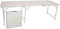 LEADZM Table de Camping Pliante Portative 180x60x70cm: Légère, Compacte et Antirouille, Idéale pour Pique-Niques et Barbecues en Plein Air