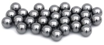 Stahlkugeln 8mm Schleudermunition Softair Kugeln Kaliber 10mm 500/1000 / 2000 Stück Metallkugeln für Katapult Zwille Slingshoot Schleuder in Silber Kugellager Steinschleuder Munition rund (500)