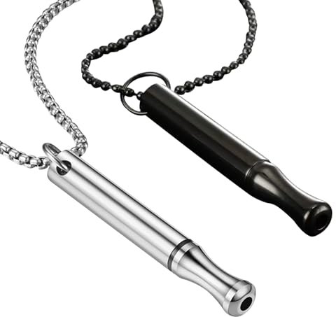 AIYONG 2 Stück RauchentwöHnung Halskette Rauchfrei Original, Atemhalskette zur Raucherentwöhnung, Stressabbau und Meditation, Rauchen AufhöRen Kettegeschenke für MäNner und Frauen