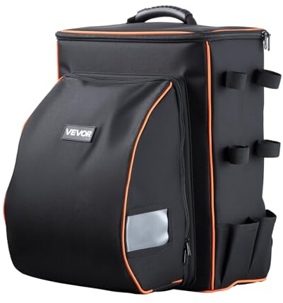 VEVOR Mochila de Soldadura 35,6 L para Herramientas y Casco, Mochila de Equipo Extremo de Poliéster 600D con Bolsa para Guardar el Casco, para Guardar Equipo de Soldadura, Acampada y Montañismo
