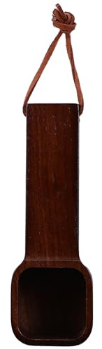 TOBBOMEY Cucchiaio Dosatore per Chicchi di Caffè in Legno Massello da 10 G Manico Lungo Piccolo Cucchiaino da Cucina per Tè Caldo Condimenti e Zucchero Misurino Ergonomico