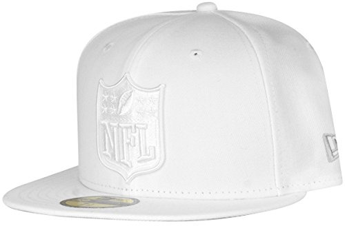 New Era 59Fifty Fitted Cap - NFL Shield Logo weiß - 8