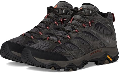 Merrell Men's Moab 3 Mid Waterproof Hiking Boot, Beluga, 12