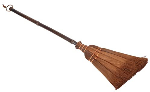 Cabilock Balai de Paille Asiatique Balai de Fleur Naturel Thaïlandais e e Rétro Balayage pour Maison de Cuisine à La Maison