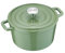 Berndes Bräter B.iron 5L mit Deckel - 26 cm - Gusseisen mit Emaillebeschichtung - Kochtopf zum Schmoren und Braten - Induktionsgeeignet - für alle Herdarten - Grün