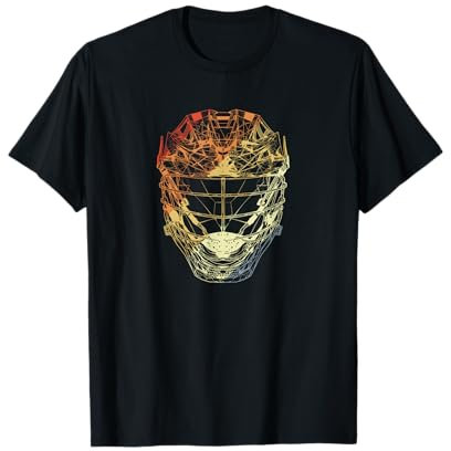 Retro Lacrosse Helm T-Shirt