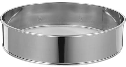 FONDOTIN De Malla De Acero Inoxidable para Arena De Malla Fina para Jardín De Tierra para Jardinería De Gusanos De La Harina De Rocas De Arena