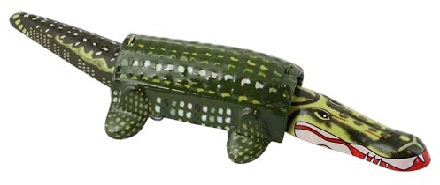 Freak Scene Tin Toys - Jiggling Crocodile - Wobbly Croc - Tin Toys