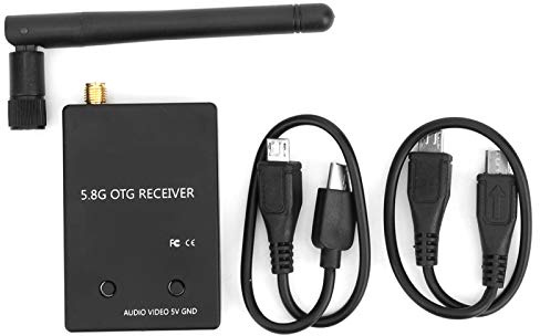 Audio FPV Receiver Capture Card, UVC 5.8G OTG Telefon Bildöverföring Dator Capture Card för inspelning