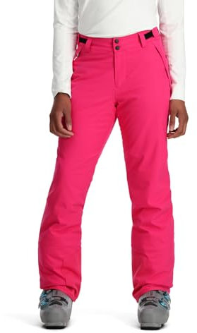 Spyder Women's Section Insulated Ski Pant, Pink, XXL