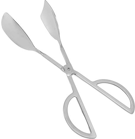 Pinze da Servizio, Pinze da Buffet in Acciaio Inossidabile Pinze da Insalata con Manici a Forbice Pinze da Portata per Catering per Feste Pinze da Portata per Dolci Pinze per Pane Pinze a Forbice(#2)