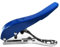 Punzonatrice a foro singolo, perforatrice a mano, resistente, per carte, cartone di plastica, strumento fai da te, fori da 8 mm (blu)