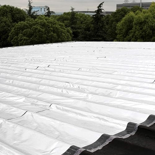 Banda Autoadhesiva Bituminosa Tela Asfaltica Autoadhesiva Cinta Selladora Butilo de Aluminio Rollo Adhesivo de Tela Asfáltica para Ruptura de Tuberías Goteras Grietas Barcos(W1.0m x T2.0m x L5.0 m)