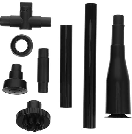 POPETPOP 1 Satz Springbrunnendüse Brunnenspucker Fontänendüsen Spritzbrunnendüse Teichbrunnendüse Fontänen-direktdüse Düsenadapter Für Springbrunnenpumpen Zubehör Für Wasserpumpen Black Abs