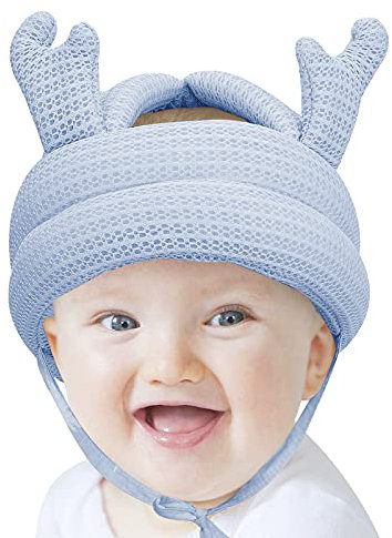 FakeFace Casquette de Protection Anti-Chute pour bébé, Chapeau Anti-Collision pour Bébé, Chapeau Anti-Collision, Casquette pour Casquette de Sécurité Casque de sécurité pour Enfants Couvre-Chef