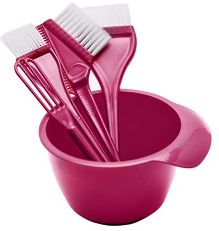 Kit Per La Colorazione Dei Con Ciotola Pennello E Agitatore Versatile Per Lunghezze E Stili Di