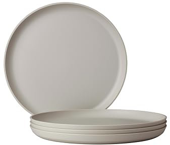 Mepal essteller silueta 260 mm 4 stück - nordic white