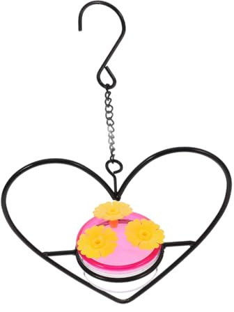 POPETPOP -futterspender Für Außenbereich Hängend Mit Eisenmaterial Vogelfutterhaus Für Garten Oder Balkon Dekorativer Wasserspender Für Gartenvögel