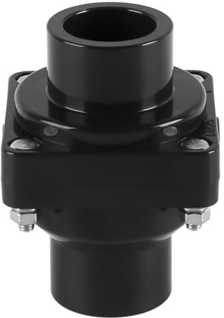Laroal 32 mm UPVC backventil Lösningssvetsad rörkoppling backventil för sumppump Avloppsfilter Koi-dammar för horisontell eller vertikal användning