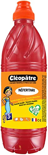 Cléopâtre - PGBB1-14 - Peinture Gouache Néfertari - Carmin - Flacon 1 L Rouge Carmin