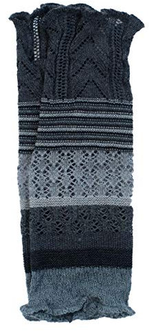 Invero, Merino Armstulpen Ruby Mehrfarbig, 100% Wolle (Nebel)