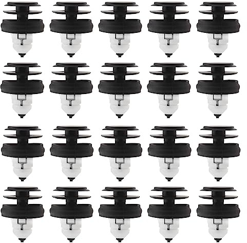 YINETTECH 20pcs Clips de Panneau Garniture de Carte de Porte Remplacement Compatible avec BMW Série 3/série 5/X3/X4/X5/Z4 Clip de Retenue Panneau de Garniture de Porte