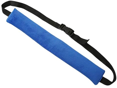 Kisangel Correa Ajustable para Silla de Ñiño, Arnés de Seguridad para Trona Infantil, Cinturón Portátil Azul para Pequeños, Accesorio para Asientos de Viaje y Sillas Altas