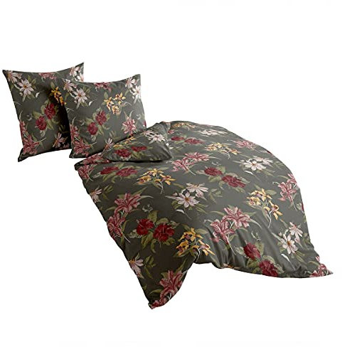 Traumschlaf Biber Bettwäsche Luise 1 Bettbezug 135 x 200 cm + 1 Kissenbezug 80 x 80 cm