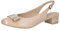CAPRICE Damen Slingpumps mit Schleife Elegant, Beige (Beige Comb I), 39 EU