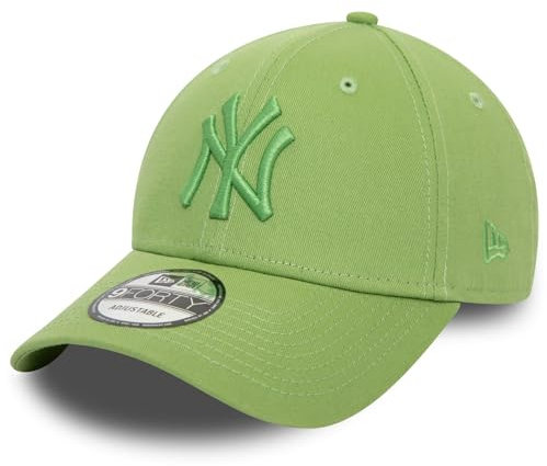 New Era 9Forty Strapback Gorra York Yankees Lime Green, Verde Lima, Talla única