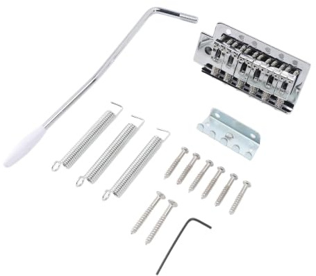 Electric Guitar Tremolo Bridge Set Vintage Left Handed 52.5mm Zinc Alloy for ST Electric Guitars